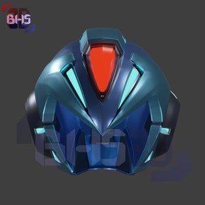 MVC Megaman X helmet 3D digital download no actual goods