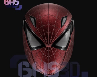 Spider-man Aaron aikman helmet 3D digital download