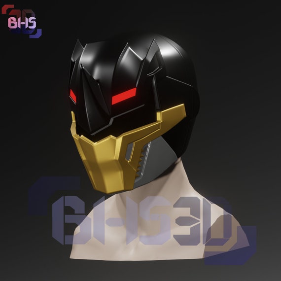 Zyuoh the World Helmet 3D Digital Download - Etsy