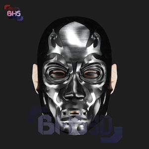 Death eaters Mask Lucius malfoy 3D