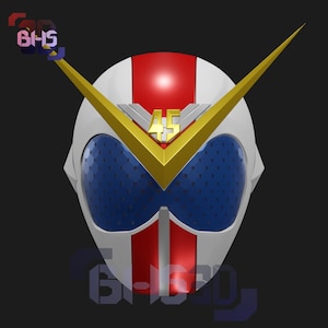 Zenkaiger Helmet 3D Digital Download