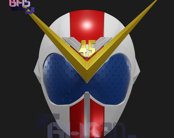Zenkaiger Helmet 3D Digital Download