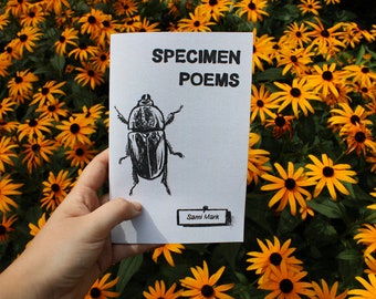 Specimen Poems - illustrated poem chapbook