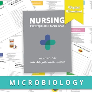 Mikrobiologia dla studentów pielęgniarstwa i przedpielęgniarstwa | Notatki z mikrobiologii | Przewodnik do nauki mikrobiologii | eBook