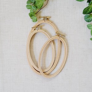 Size Large Oval Embroidery Hoop. Use for Counted Cross Stitch. Embroidery  Oval Rings. Wooden Embroidery Hoop. Large Oval Embroidery Hoop. 