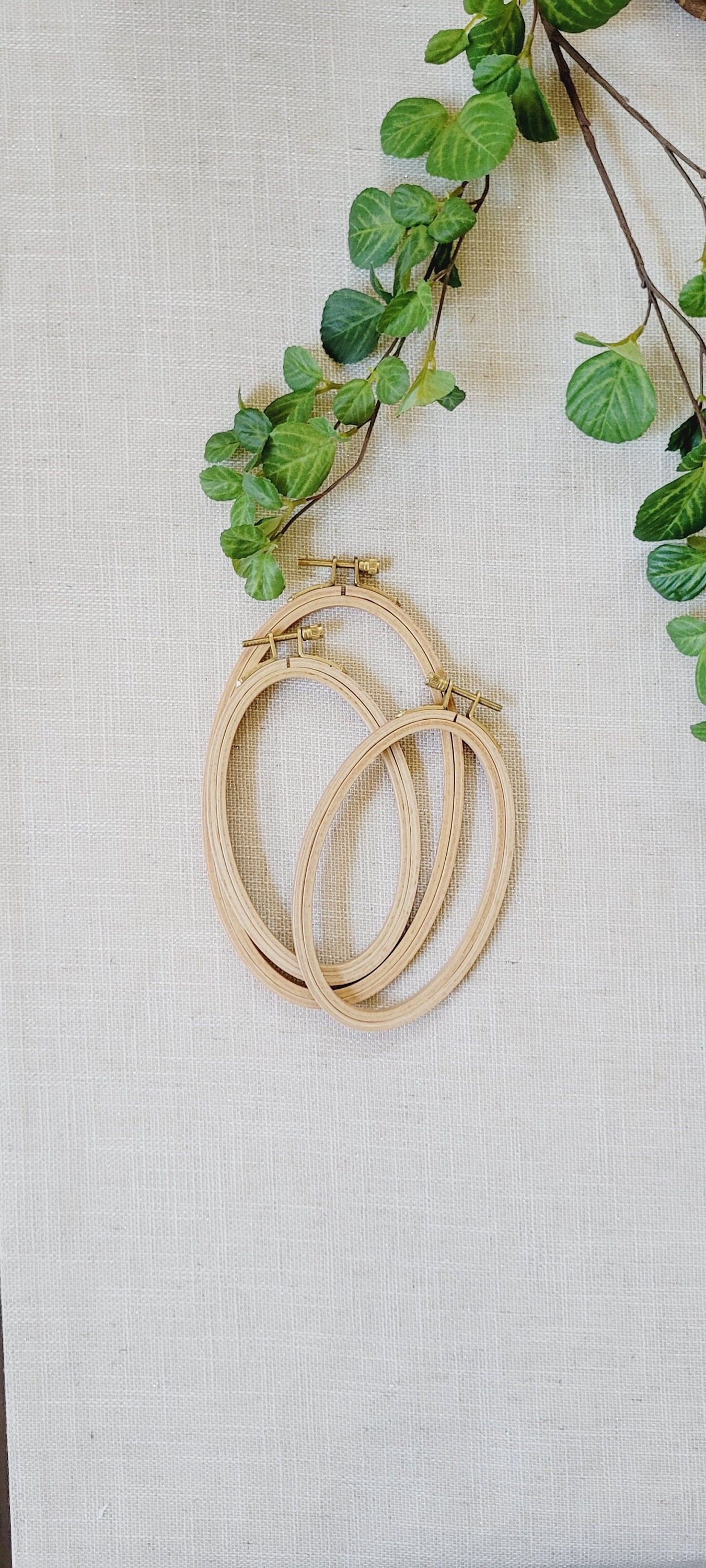Bamboo Embroidery Hoop 12 Inch