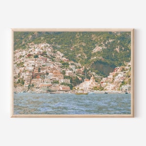 Memories of Positano Italy DIGITAL ART PRINT | Printable Design Wall Home Decor | Wanderlust Europe Travel Photography Amalfi Coast Italia
