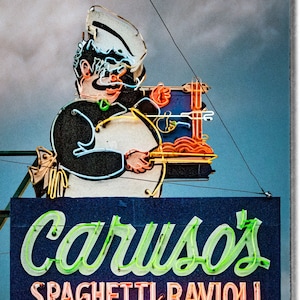 Caruso&#39;s - Tucson, AZ - 11x17&quot; Color Print.(shipped next day until Dec 22)