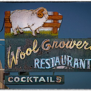Wool Growers - Bakersfield, CA - 11x17&quot; Color Print (shipped next day until Dec 22)