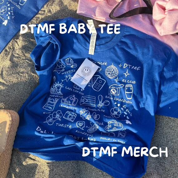 DTMF Baby Tee T-shirts - Debi Tirar Mas Fotos Baby Tee and Unisex T-Shirts - DTMF Bad Bunny Merch - Un Verano Sin Ti - Yhlqmdlg