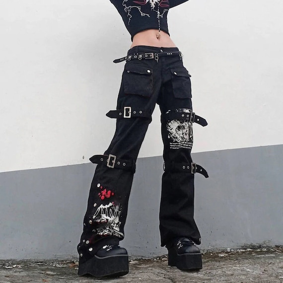 Harajuku Pants /streetwear/gothic Steam 