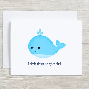 Je t'aime toujours papa, carte de voeux pour les papas, carte de petite fille heureuse pour la fête des pères, carte de papa Je t'aimerai toujours, cartes de petite fille pour papa,