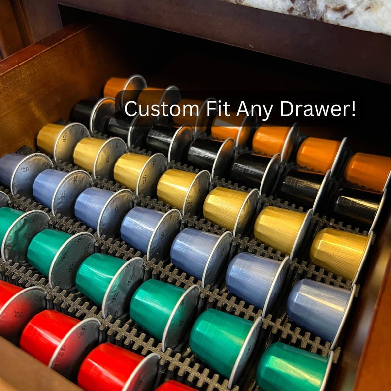 Custom Nespresso Original Pod Organizer: Coffee Capsule Storage - Etsy