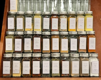 Custom Spice Rack Drawer Organizer: Kitchen Storage Insert