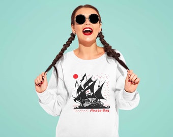 The Pirate Bay - Programmer Hacker Cybersecurity Shirt Geeky STEM Tee for Software Developers, Engineers  Coders,  Hacker Gift