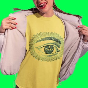 Programmer Hacker Cybersecurity Shirt - Geeky STEM Tee for Software Developers, Engineers  Coders, Unique Tech Mom Dad Gift - NMAP Eye SHIRT