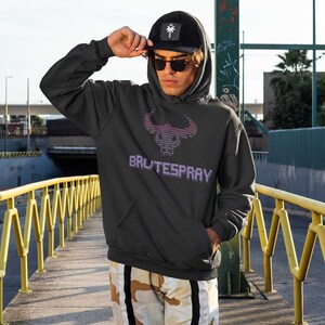 Brutespray Blue- Unisex Hoodie - Cybersecurity + Hacking   ##013