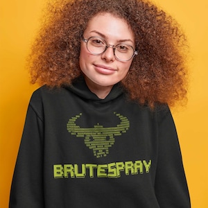 Brutespray - Unisex Kapuzenpullover - Cyber-Sicherheit + Hacking