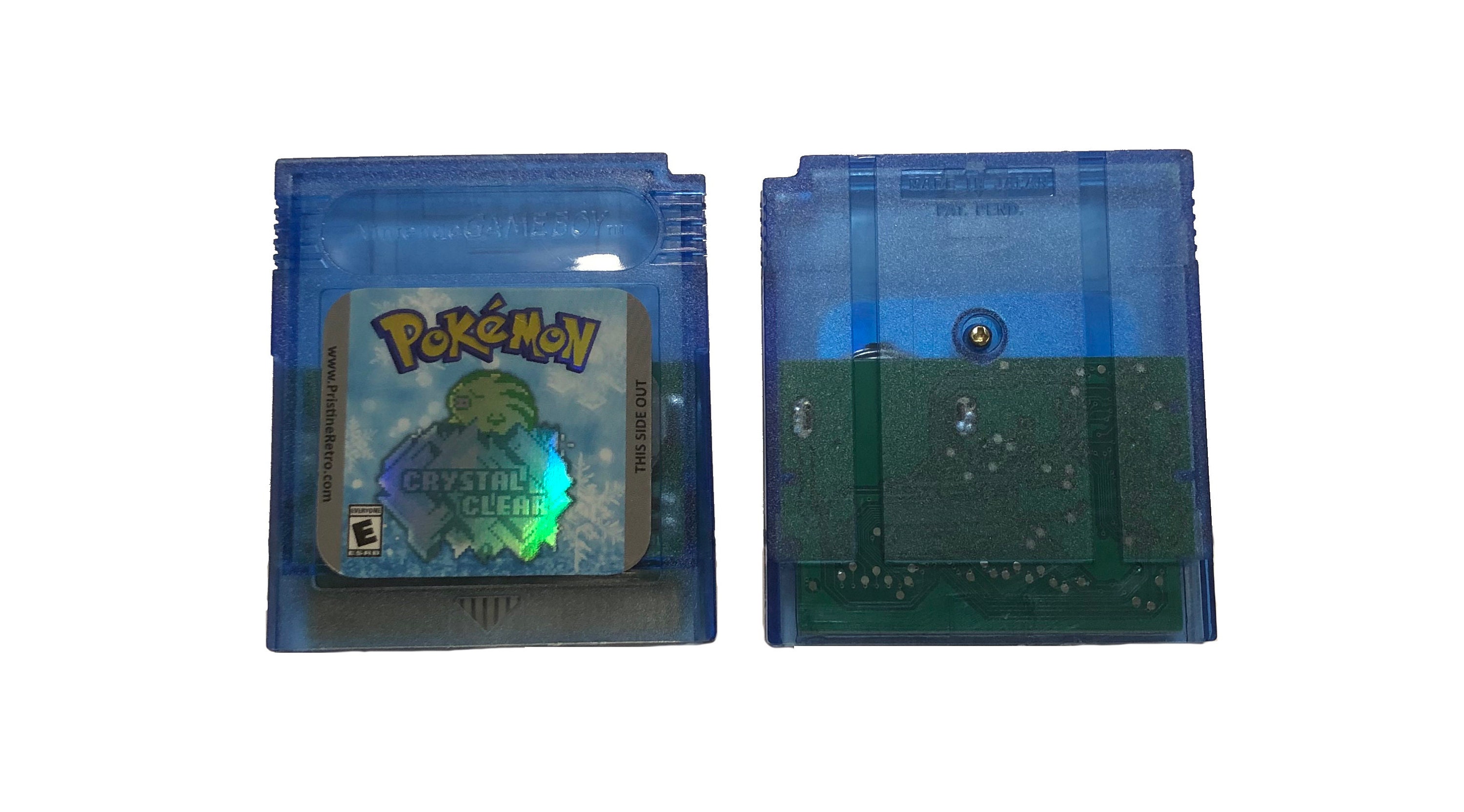 Pokemon Crystal Clear Custom Game for the Game Boy Color - Etsy