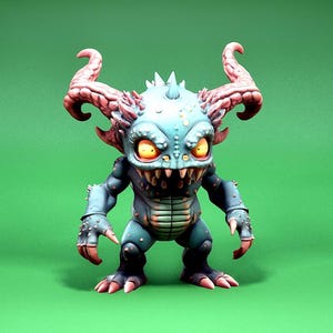 Cthulhu Monster 1- Lovecraftian Creatures - 3d printing - Call of Cthulhu - RPG Role
