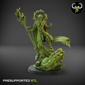 Stone Shaper - Clay Beast Creation - Sand Lords - Premium ABS Resin Miniatures - 3D Printed for Wargames and Roleplaying