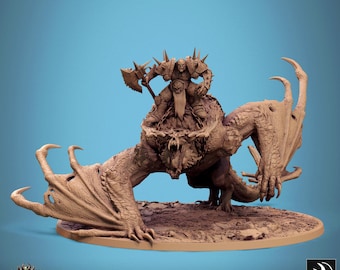 Brutal Wyvern Walk Dominion - Rescale Miniatures, perfect voor oorlogsspellen, dungeons en draken en pathfinder-avonturen