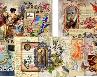 Angelic Dreams Digital Collage Prints (Group 2)