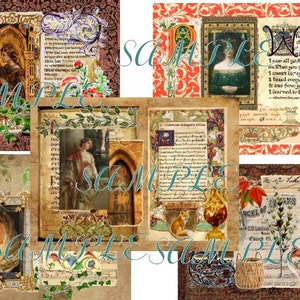 European Renaissance Digital Collage Prints (Group2)