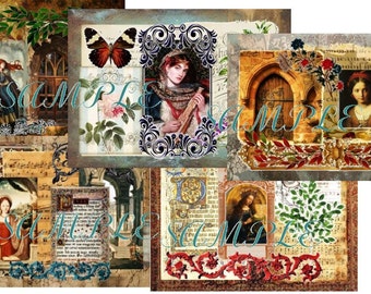 European Renaissance Digital Art Prints (Group1)