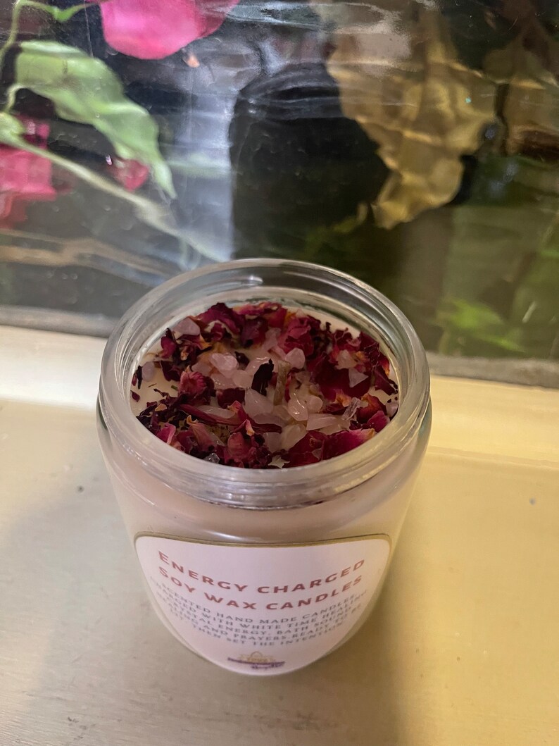 Soy Wax Energy Charged Candles - Etsy