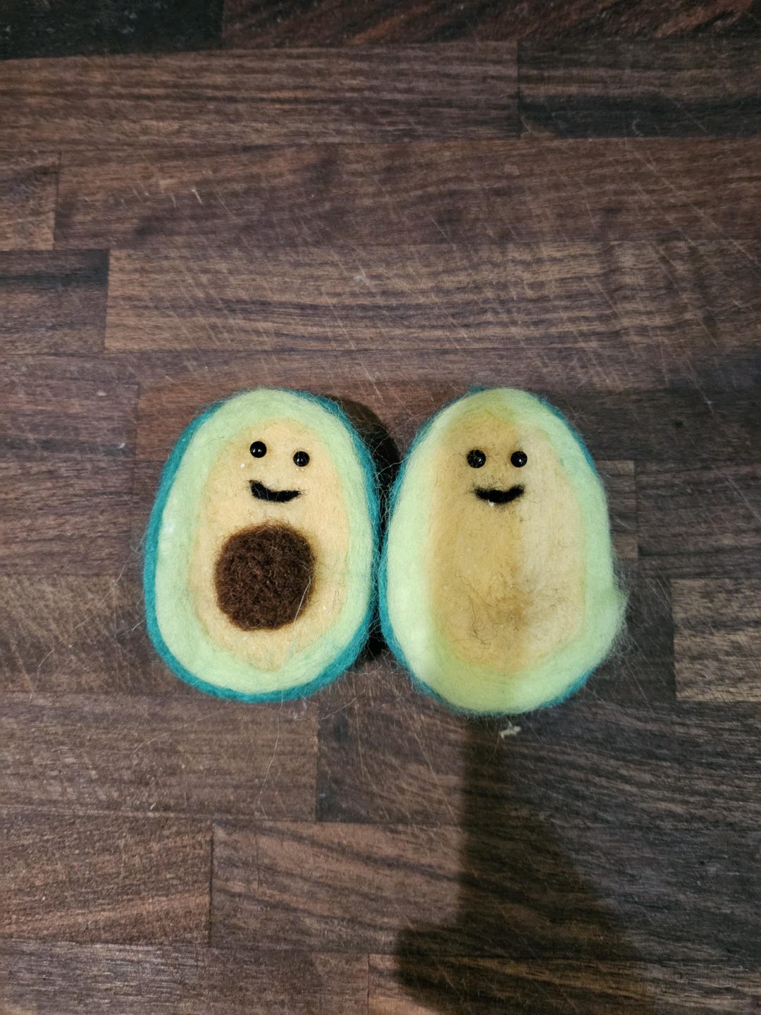 Cuddle Keyboard Avo Cuddle Needle Felted Key Rings - Etsy