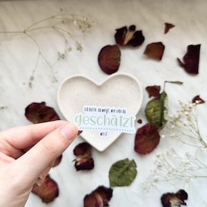 Sticker Ich hoffe, du weißt, wie sehr du geschätzt wirst petit | autocollant auto-soin amour de soi en vinyle brillant | autocollant de motivation imperméable à l'eau