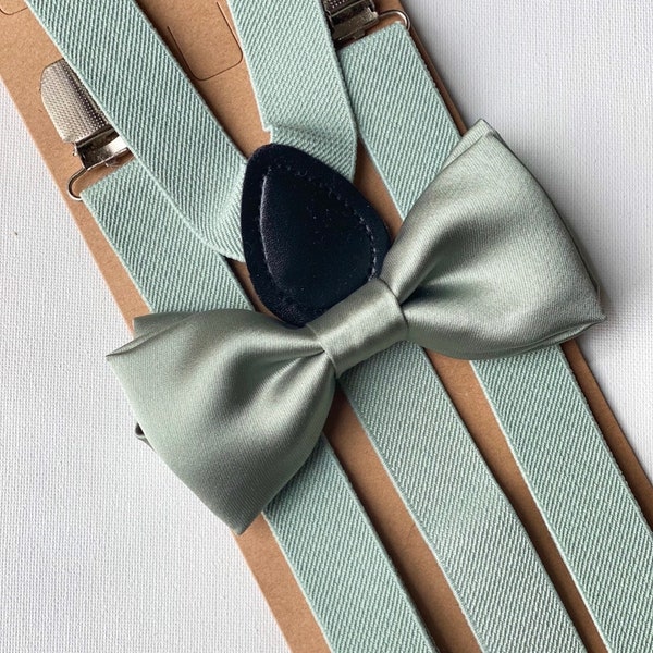 birdy grey sage tie