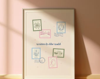 Book Inspired Stamp Print | Written by Chloe Walsh | Boys of Tommen