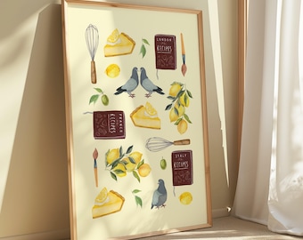 The Seven Year Slip | Book Inspired Print