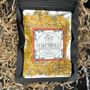 Organic Floral Herbs By Weight for Magick Uses Only, Not for consumption; Lavender, Rose, Hibiscus, Chamomile, Calendula, Jasmine, Yarrow