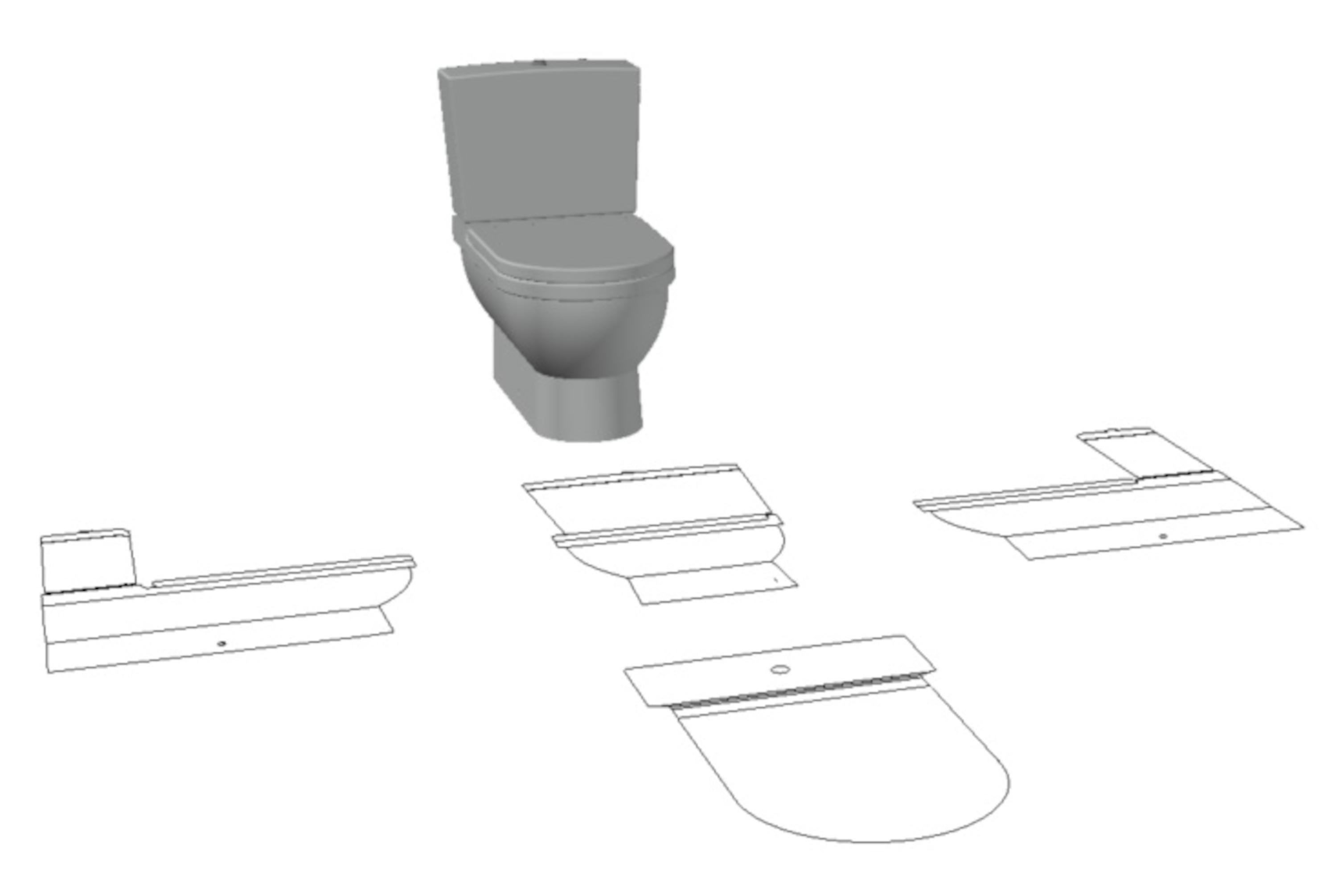 High-quality 2D & 3D Autocad Toilet CAD Blocks for Professional Designs ...