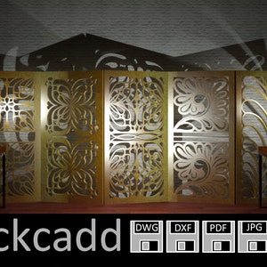 Decorative Screens 5  | 10 Affordable quilt pattern digital vector file templates