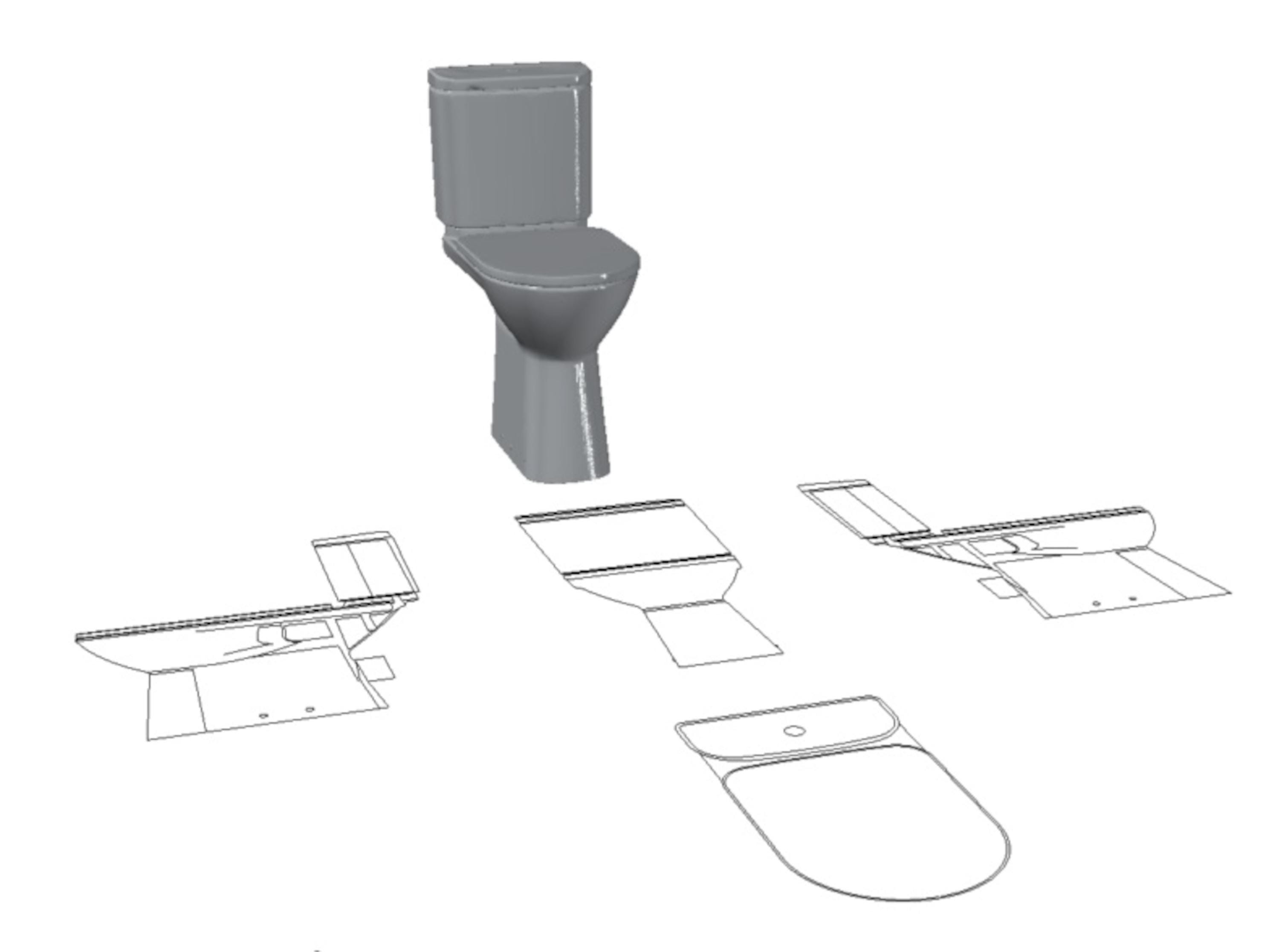 High-quality 2D & 3D Autocad Toilet CAD Blocks for Professional Designs ...