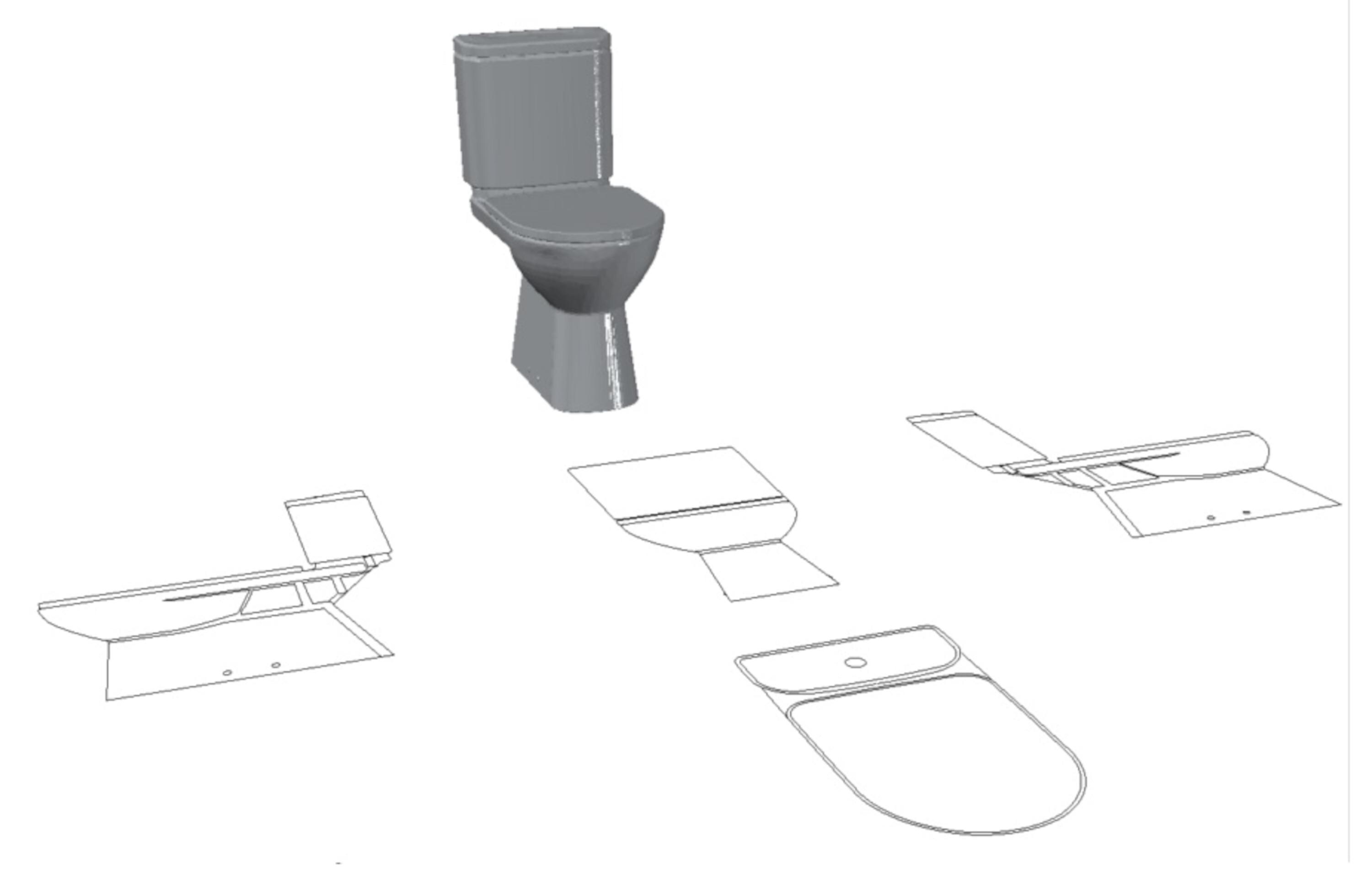 High-quality 2D & 3D Autocad Toilet CAD Blocks for Professional Designs ...