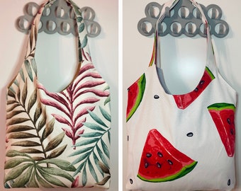 Shopping bag Tote bag Shoulder bag Handbag  Gift for her Hand bag Tote bag cotton Eco friendly Grocery bag Shopping bag