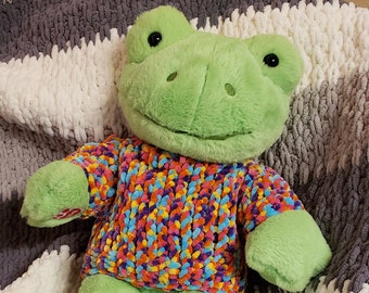 Easy Stuffed Animal Sweater Knitting Pattern