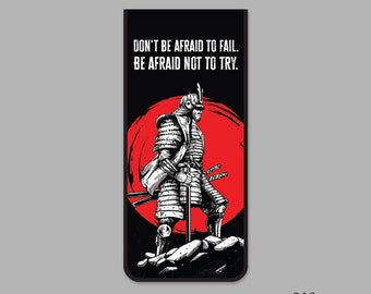Samurai Bookmark | Etsy