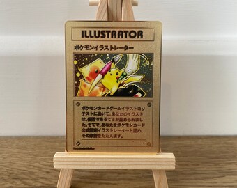 Pikachu Illustrator Card Etsy UK