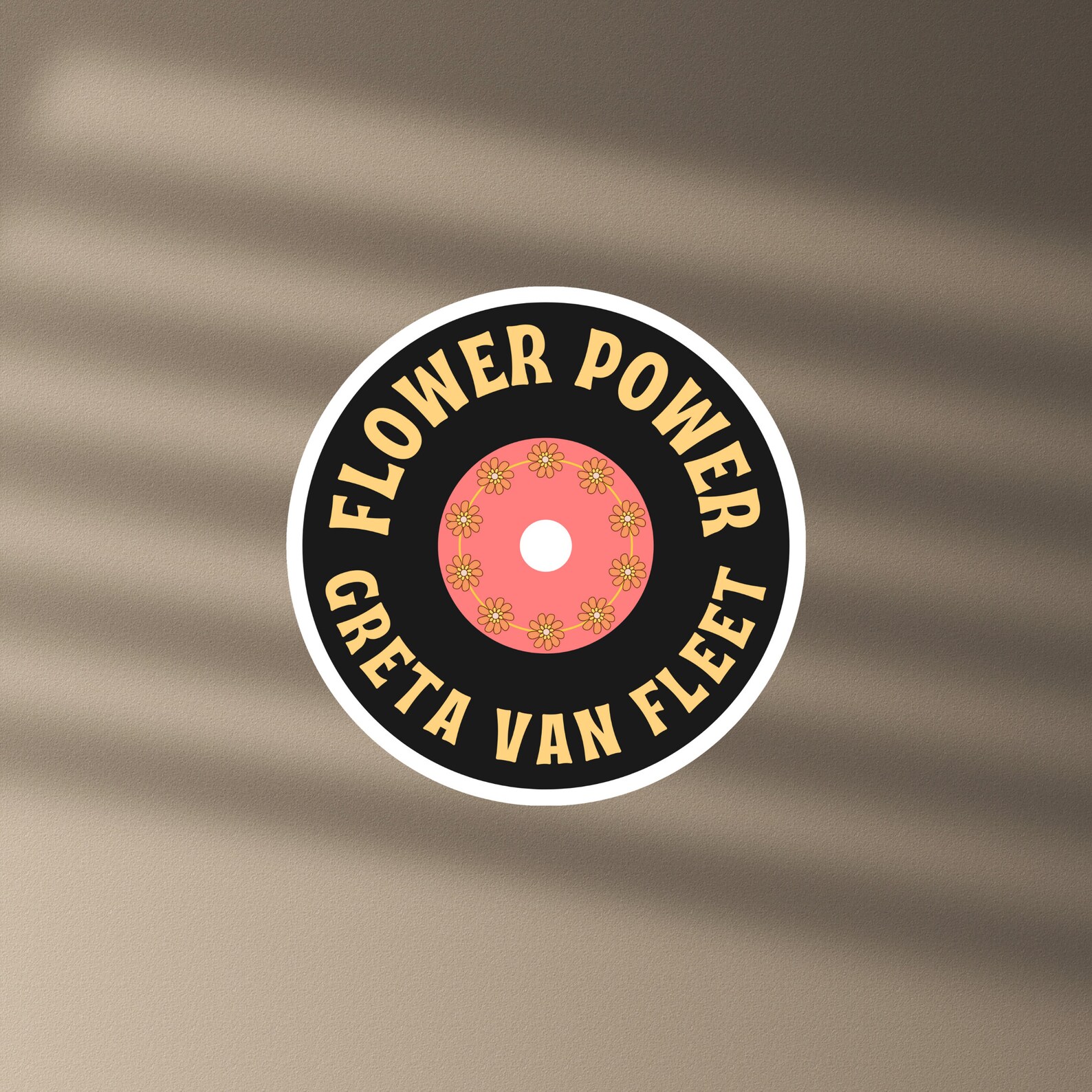 Greta Van Fleet / Flower Power Sticker / Anthem of the | Etsy