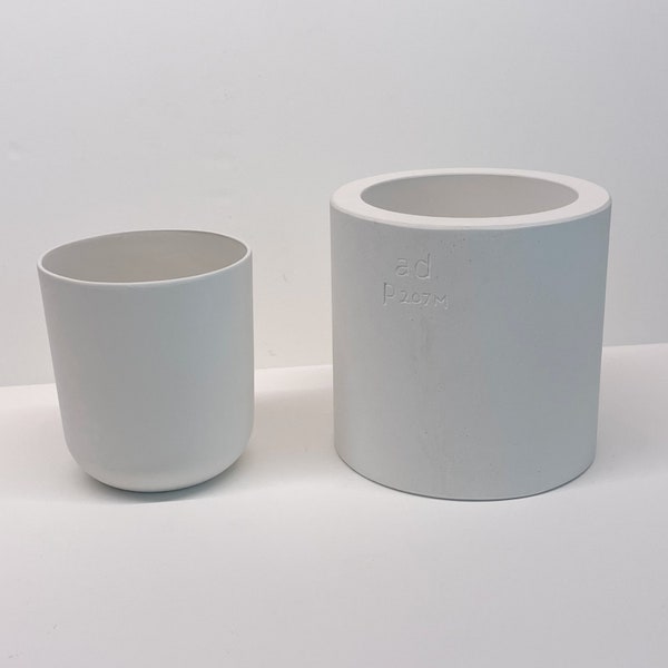 Medium cup/mug mould - Ceramic slip casting plaster mould