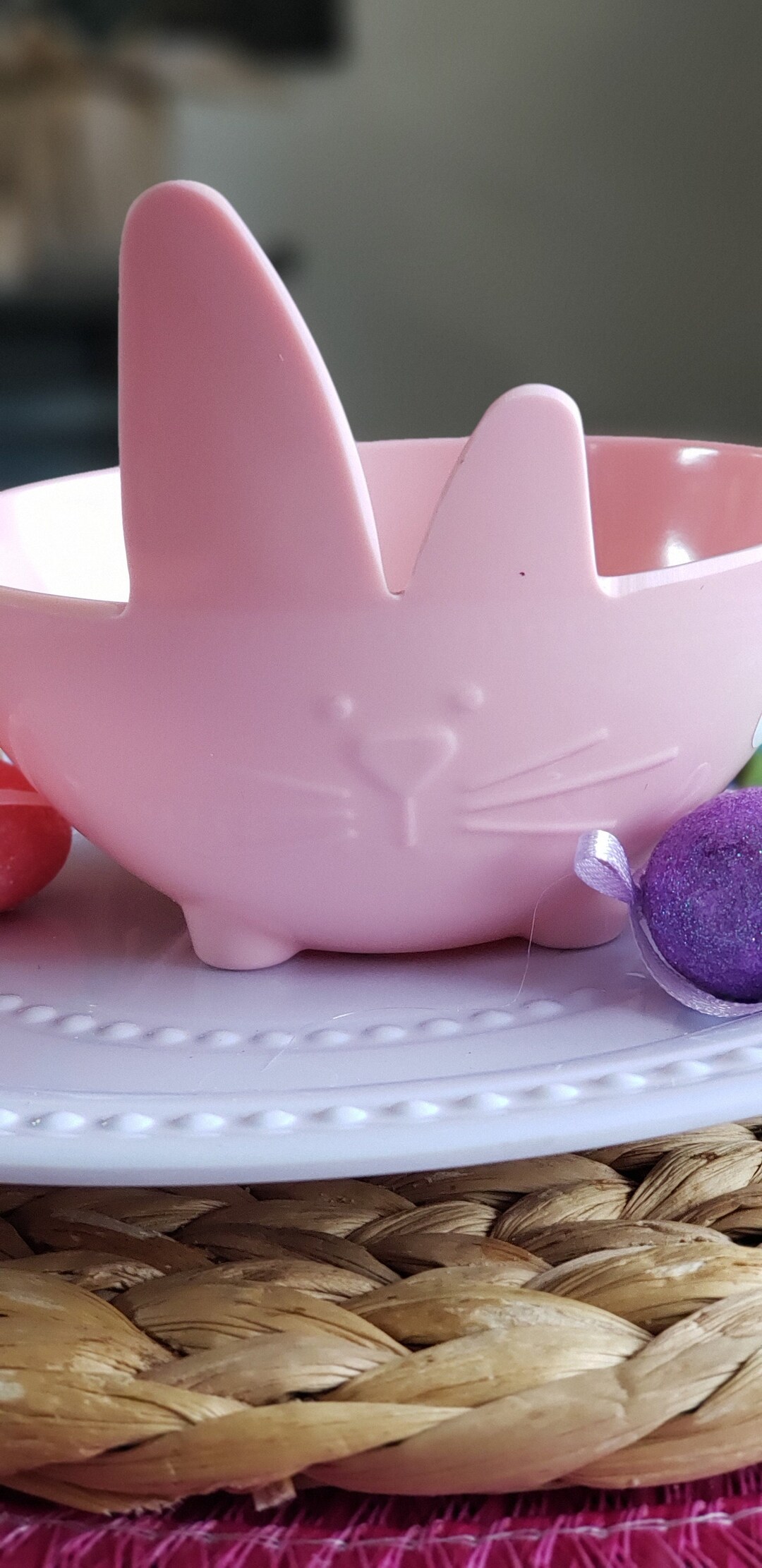 Easter Personalized Bowl, Easter Basket Stuffer, Easter Kids Gift, Kids