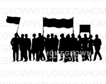 Manifestante svg, manifestantes hombres mujeres, marcha de protesta svg, manifestante sosteniendo cartel, marcha de protesta solidaridad clipart svg dxf eps png jpg