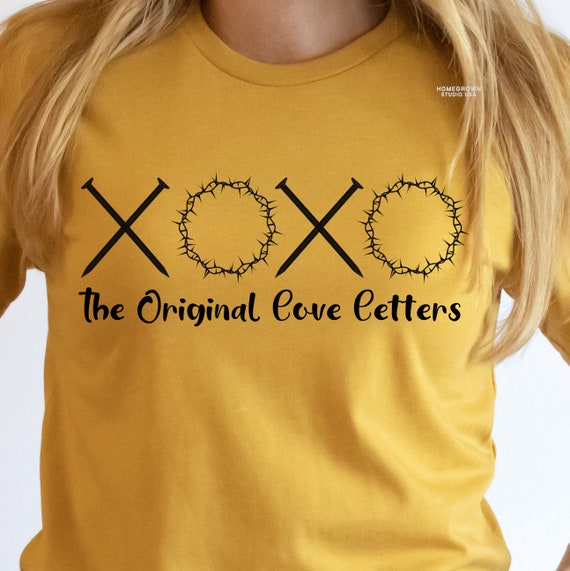 XOXO The Original Love Letters Svg,  Christian Svg, Easter, Jesus, Commercial Use, Svg, Dxf, Eps Png Jpg, Instant Download for Cricut
