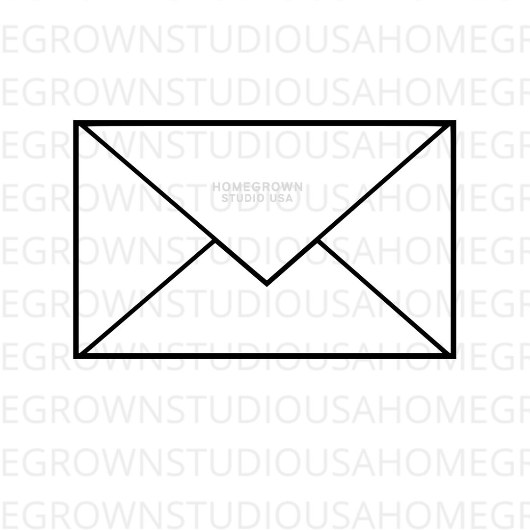 Envelope Svg, Postal Letter Envelope Clipart, Envelope Email, Commercial Use, Svg, Dxf, Eps Png